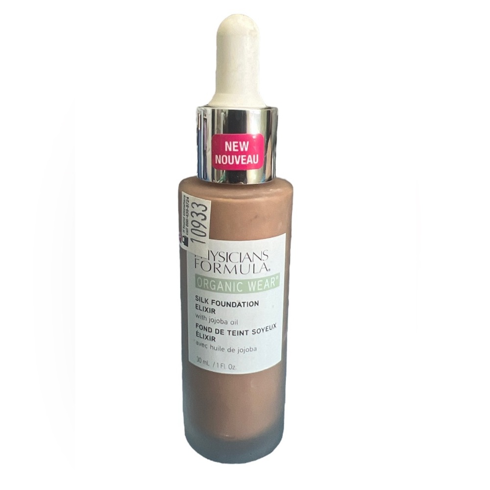 Physicians Formula Organic Wear Silk Foundation Elixir Tan NEW